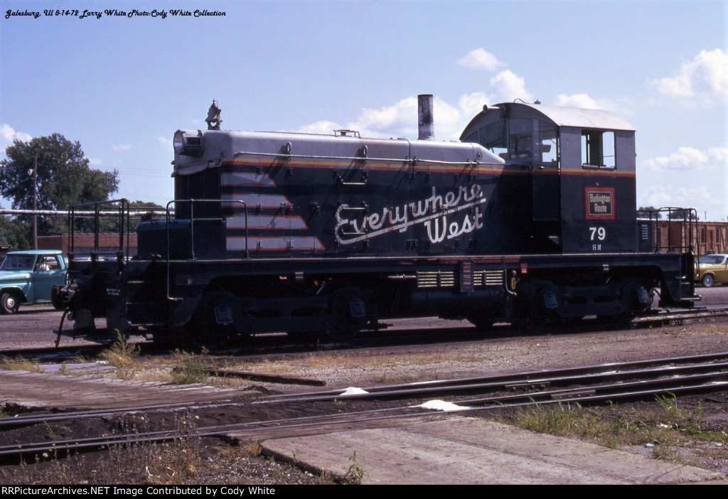 Burlington Northern SW1 79